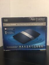 Cisco Linksys EA4500 N900 Dual Band Wi-fi Wireless Dual-Band + Roteador comprar usado  Enviando para Brazil