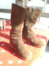 Damen wildlederstiefel hellbla gebraucht kaufen  Esslingen am Neckar