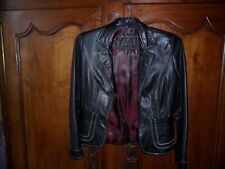 Vintage veste cuir d'occasion  Estrées-Saint-Denis
