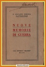Nuove memorie guerra usato  Bari