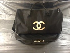 Bolsa de viagem Chanel Travel Sports com alça ~ Preta comprar usado  Enviando para Brazil