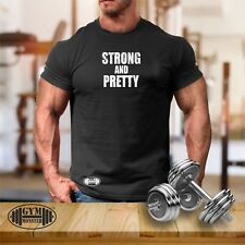 Camiseta forte e bonita roupas de ginástica musculação treino boxe top comprar usado  Enviando para Brazil