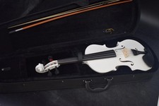 Gear4music violin white for sale  HULL