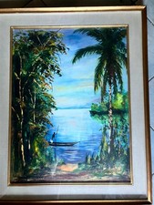 Grande dipinto olio usato  Milano