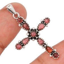 Cross natural garnet for sale  Elk Grove
