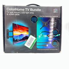 Pacote combo de montagem em TV residencial colorida AURA LED e faixa de luz com cabo HDMI, usado comprar usado  Enviando para Brazil