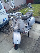 125 vespa.silver.top original for sale  LIVINGSTON