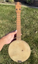 Antigo BANJOLELE UKULELE BANJO STRING Pequeno Miniatura Brinquedo Antigo comprar usado  Enviando para Brazil