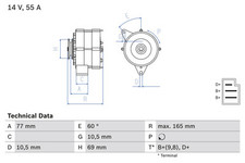 Bosch lichtmaschine generator gebraucht kaufen  Oberlungwitz