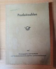 Postleitzahle buch 1961 gebraucht kaufen  Hamburg