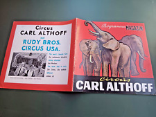 1964 programm circus gebraucht kaufen  Deutschland