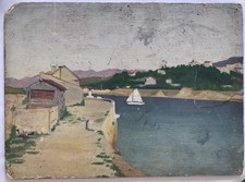 Tableau peinture ancienne d'occasion  Saint-Maur-des-Fossés