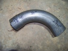Usado, Tubo de escape redondo 3,5 a oval curva de mandril horizontal, 80 graus 2 3/4 "x 4"-3 1/2 comprar usado  Enviando para Brazil