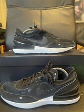 Tênis Nike Waffle One preto branco masculino tamanho UK 9.5 tênis DA7995-001 comprar usado  Enviando para Brazil