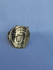 Goldring münze 6 gebraucht kaufen  Hamburg