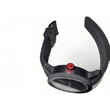 Relógio analógico Red Line masculino compressor borracha preta 45mm quartzo 316L 10ATM/330 comprar usado  Enviando para Brazil