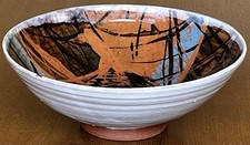 Studio pottery footed for sale  CHELTENHAM