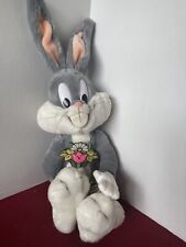 "Felpa Bugs Bunny 1990 50 aniversario 24"" con flores" segunda mano  Embacar hacia Argentina