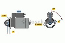 Bosch reman starter for sale  SHEFFIELD