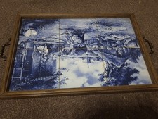 Antique delft blue for sale  LEWES