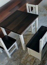 Tlg kindrrsitzgruppe massivhol gebraucht kaufen  Geisingen