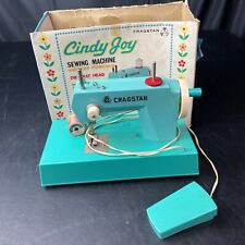Pedal vintage 1950 Cragstan Cindy Joy máquina de costura movido a bateria comprar usado  Enviando para Brazil