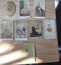 Eight victorian photographs. for sale  BATTLE