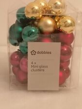 Mini glass bauble for sale  ROTHERHAM