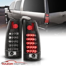 Lanternas traseiras de LED pretas 88-99 para Chevy C/K C10 1500/2500/3500 Blazer Escalade G2 comprar usado  Enviando para Brazil