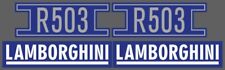Adesivi decalcomanie lamborghi usato  Trapani