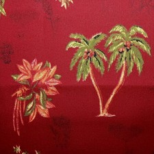 Vtg red tropical for sale  Port Angeles