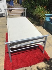 Single bed. silver for sale  EXMOUTH