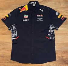 Camisa masculina Red Bull Racing Formula 1 Team F1 RBR Team Pit Puma tamanho XXL comprar usado  Enviando para Brazil