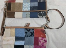 Coach signature patchwork for sale  Brooklyn