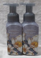 Bath & Body Works Gentle & Clean Foaming Mydło do rąk Zestaw 2 ŚWIEŻE OPADY DESZCZU I LEN na sprzedaż  Wysyłka do Poland
