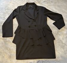 Boohoo black blazer for sale  ONGAR