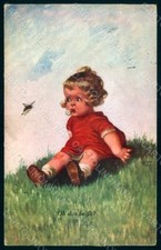 Cartolina artista firmata usato  Gambolo