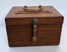 Antique tea caddy for sale  Effingham