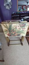 Folding trays cart for sale  Capron