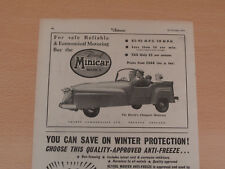 Bond minicar. original for sale  HUNTINGDON