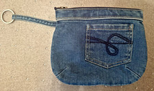Blue denim wallet for sale  Milford
