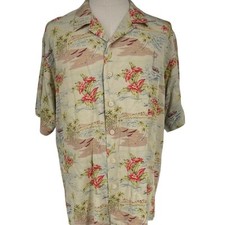 Camisa polo esportiva vintage masculina XXL havaiana floral acampamento Ralph Lauren comprar usado  Enviando para Brazil