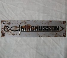 Magnusson metal plate d'occasion  Expédié en Belgium