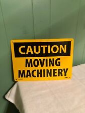 Caution moving machinery for sale  Fort Smith