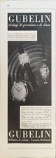 Gubelin pubblicità orologio usato  Castelfidardo