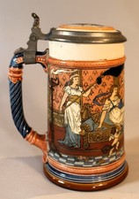 Mettlach beer stein for sale  Seattle