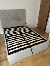 Upholstered bed frame for sale  BILLERICAY