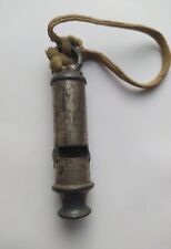 Fischietto antico metallo usato  Zeccone