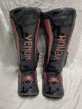 Protetores Venum Elite MMA caneleira no peito do pé - Preto/rosa/dourado comprar usado  Enviando para Brazil