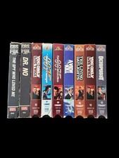 Lote de (9) fitas VHS 007 James Bond comprar usado  Enviando para Brazil